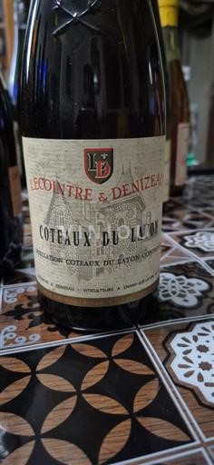 Loirevallei Coteaux du Layon Lecontre & Denizeau 1964