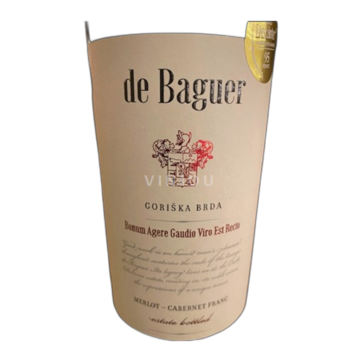 Slovenia Litoranea Collio Goriziano Klet De Baguer Merlot - Cabernet Franc 2017