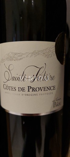 Provence Côtes-de-Provence Les Baoux Sainte Victoire 2022