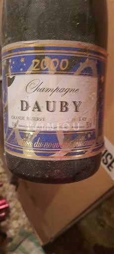 Champaña Champán Dauby Grande Réserve 2000