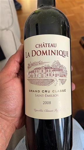 Bordeaux Saint-Émilion Grand Cru Château La Dominique 2008
