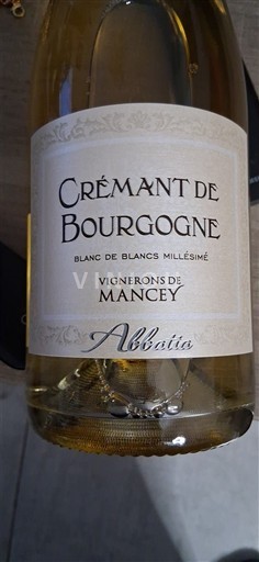 Burgundi Crémant de Bourgogne Vignerons de Mancey Abbatia 2021