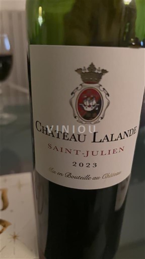 Bordeaux Saint-Julien Château Lalande 2023