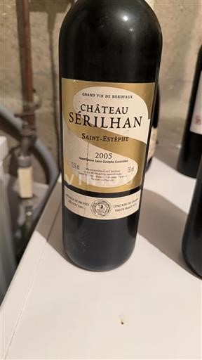 Burdeos Saint-Estèphe Château Sérilhan 2005