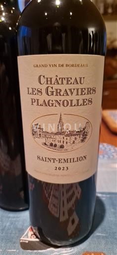 Bordeaux Saint-Émilion Château Les Graviers Plagnolles 2023