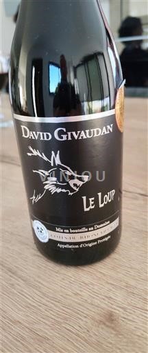 Thung lũng Rhône Côtes-du-rhône David Givaudan Le Loup Không niên vụ