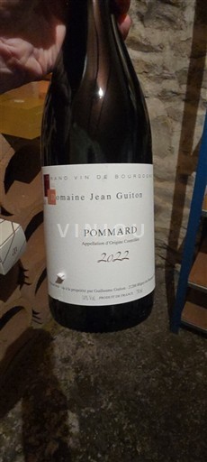 Borgoña Pommard Domaine Jean Guiton 2022