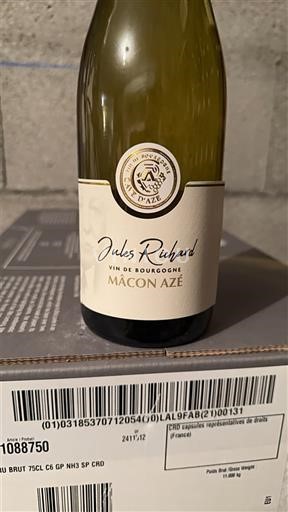 Bourgondië Mâcon en mâcon-dorpen Jules Richard 2022