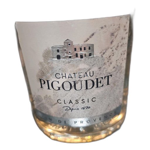 Vin Blanc sec Classic Blanc Pigoudet 2018 France Provence Coteaux-d'aix-en-provence AOC