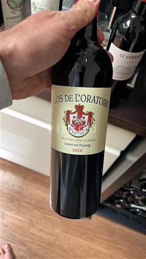 Bordeaux Saint-Émilion Grand Cru Grand Cru Classé Clos de l'Oratoire 2020