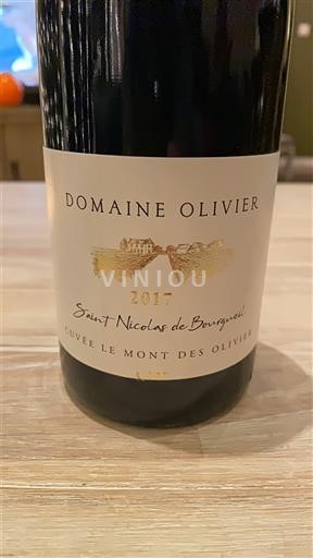 Loirevallei Saint-Nicolas-De-Bourgueil Domaine Olivier Le Mont des Olivier 2017