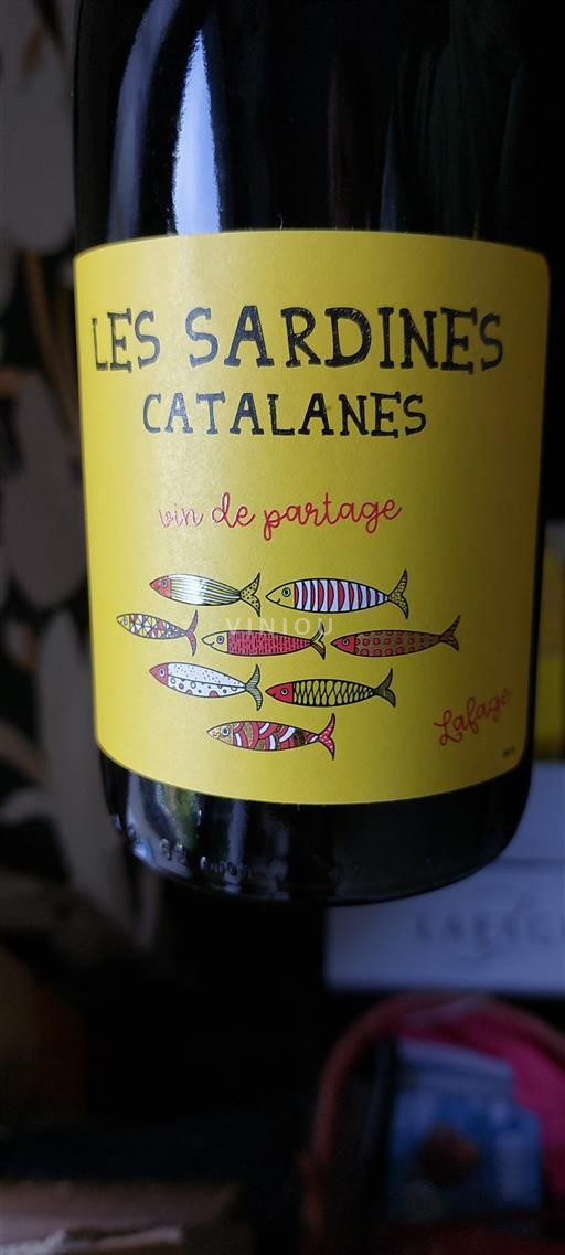 Languedoc och Roussillon Aude Domaine Lafage Les Sardines Catalanes 2023
