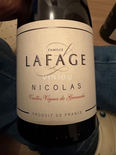 Languedoc và Roussillon Côtes Catalanes Famille Lafage Nicolas Vieilles Vignes de Grenache 2023