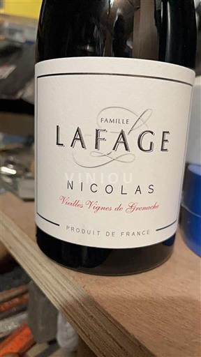 Лангедок та Руссійон Каталонські схили Famille Lafage Nicolas Vieilles Vignes de Grenache 2023
