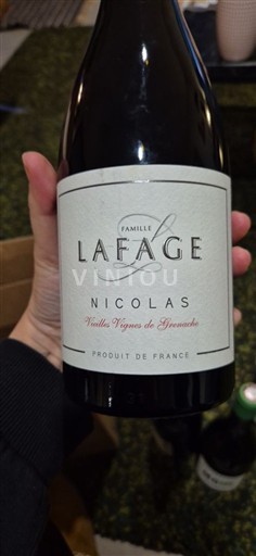Languedoc og Roussillon Catalansk skråning Famille Lafage Nicolas Vieilles Vignes de Grenache 2023