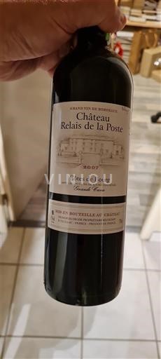 Bordeaux Côtes-de-bourg Château Relais de la Poste 2007