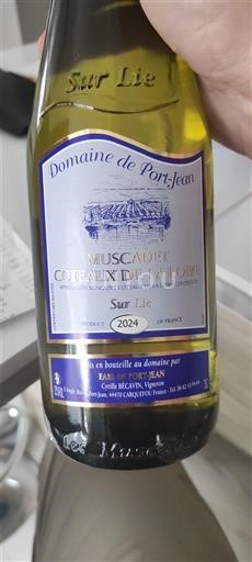 Thung lũng sông Loire Muscadet-Coteaux-de-la-Loire Domaine Port-Jean Sur Lie 2024