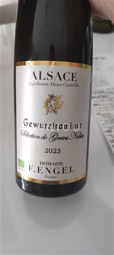 Alsace Sélection de Grains Nobles Domaine F. Engel Sélection de Grains Nobles 2023
