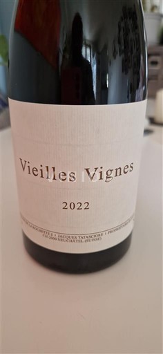 Neuchâtel Neuchâtel DOP Tatasciore Vieilles Vignes 2022