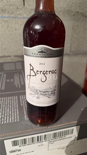 Southwest Bergerac Club des Sommeliers 2014