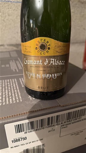Alsace Crémant d'Alsace J. Hauller & Fils St Sébastien Non-Vintage
