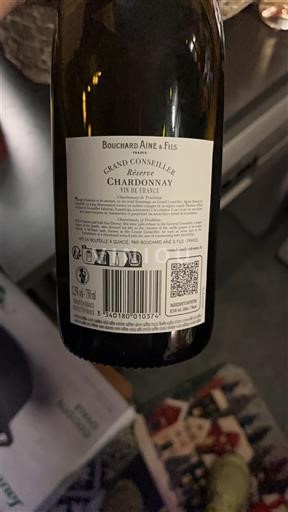 Bourgogne Ikke specificeret Bouchard Aîné & Fils Grand Conseiller Réserve 2024