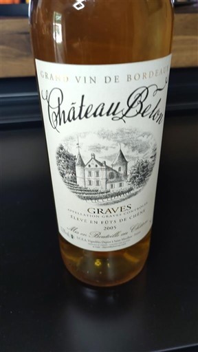 Bordeaux Graves Château Belon 2005