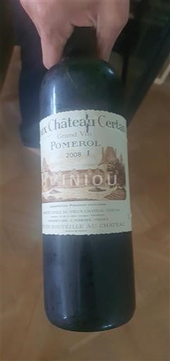 Bordeaux Pomerol Château Vieux Certan 2008