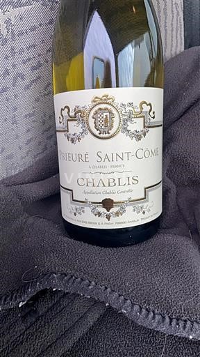 Borgogna Chablis Prieuré Saint-Côme 2022