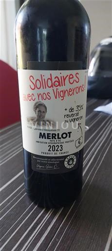 Sudoeste Comté tolosano Solidaires avec nos Vignerons 2023