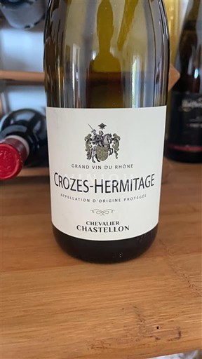 Rhônen laakso Crozes-Hermitage Chevalier Chastellon 2024