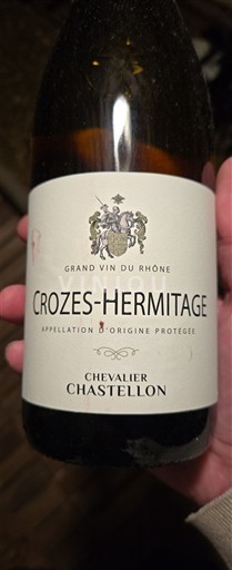 Rhône Valley Crozes-Hermitage Chevalier Chastellon 2024