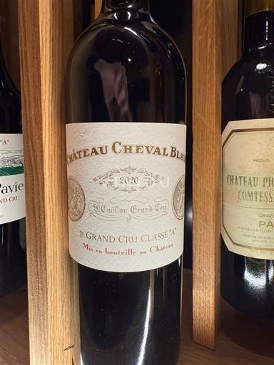 Bordeaux Saint-Émilion Grand Cru Château Cheval Blanc 2020