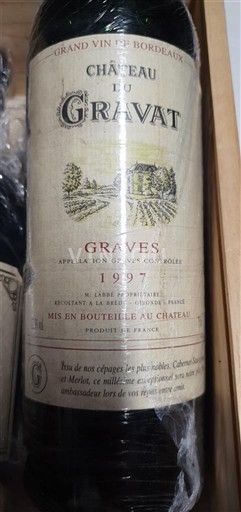 Bordeaux Graves Château Gravat 1997