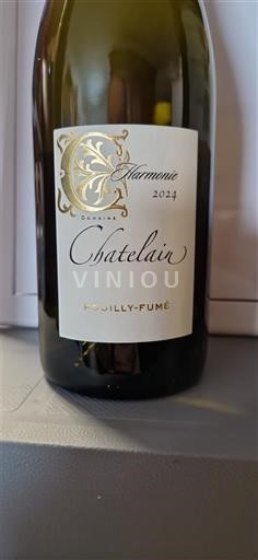Vin Blanc sec Harmonie Domaine Chatelain 2024 France Vallée de la Loire Pouilly-fumé AOC