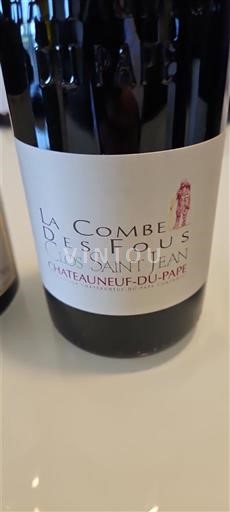 Rhône Valley Châteauneuf-du-Pape Clos Saint Jean La Combe des Fous 2022