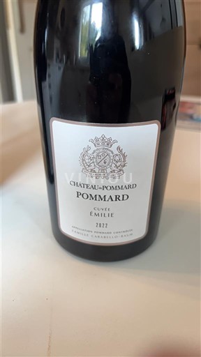 Bourgogne Pommard Château Pommard Émilie 2022