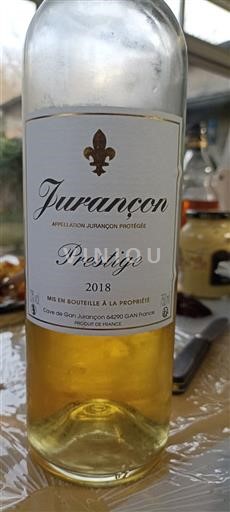 Zuidwest-Frankrijk Jurançon Cave de Gan Jurançon Prestige 2018