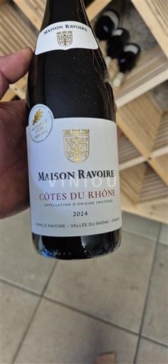 Vallée du Rhône Côtes-du-rhône Maison Ravoire 2024