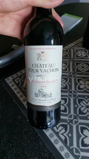 Bordeaux Saint-Émilion Grand Cru Grand Cru Château Tour Vachon 2014