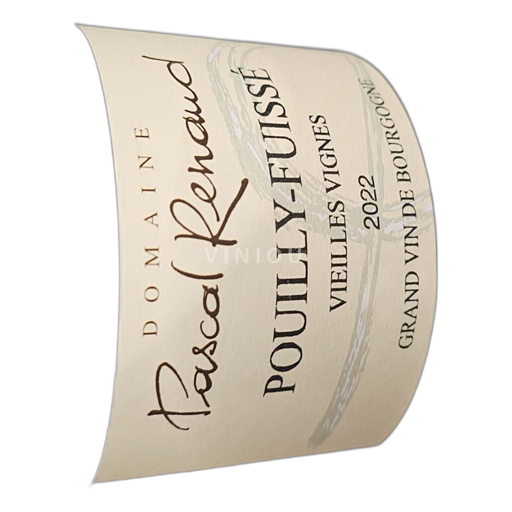 Borgoña Pouilly-fuissé Domaine Pascal Renaud Vieilles Vignes 2022