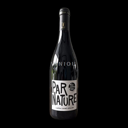 Vin Rouge sec Par Nature 2024 France Bordeaux Lussac-saint-émilion AOC nature