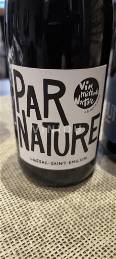 Bordeaux Lussac-saint-émilion Par Nature 2024