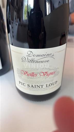 Languedoc Pic-saint-loup Domaine Villeneuve Vieilles Vignes Không niên vụ