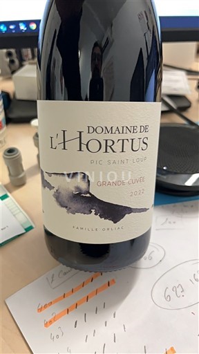 Languedoc Pic-saint-loup Domaine L'Hortus Grande 2022
