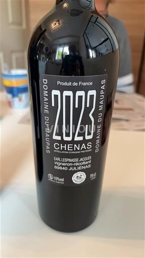 Beaujolais Chénas Domaine Maupas 2023