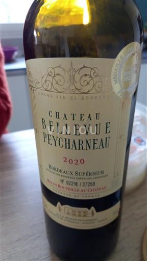 Bordeaux Bordeaux Supérieur Château Bellevue Peycharneau 2020