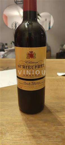 Bordeaux Graves Château Rieufert 2022