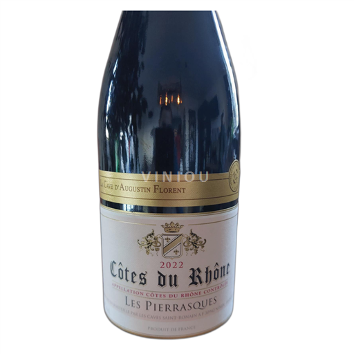 Rhônevallei Côtes-du-rhône La Cave d'Augustin Florent Les Pierrasques 2022