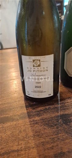 Loirevallei Anjou Domaine Jo Pithon Insolites 2022